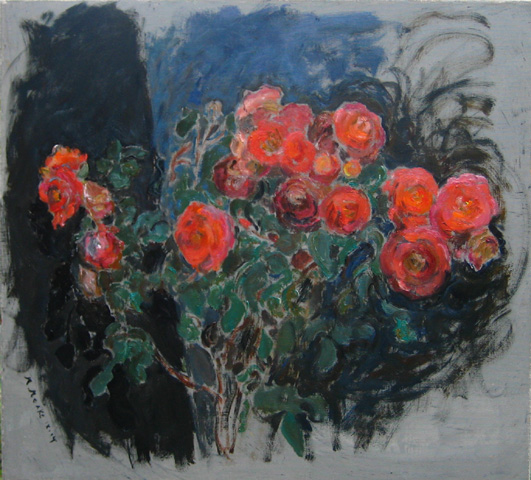 Anne's rose in bloom